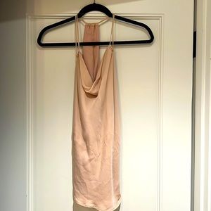 Haute Hippie blouse/tank/blush pink